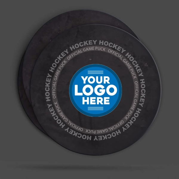 A 4" round coaster for your favorite hockey fans! Ready for... from ASI 43530 California Tattoos