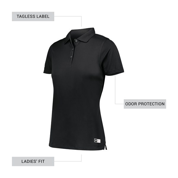 Ladies Essential Polo with moisture Wicking Technology.... from ASI 37461 Augusta Sportswear / Holloway®