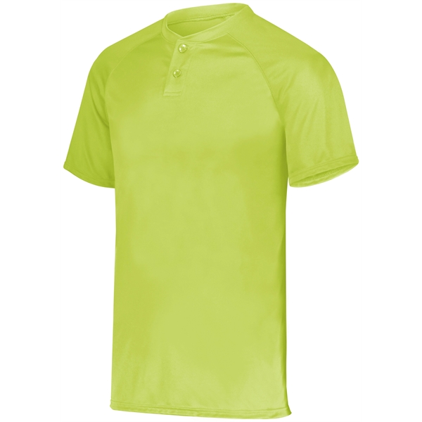 Attain Two-Button Jersey with 100% polyester wicking knit with color secure®... from ASI 37461 Augusta Sportswear