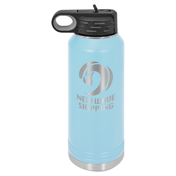 Polar Camel Water Bottle with Lid 40 Oz, Flip Top Straw... from ASI 72657 Active Life Promo / Active Life Promo Ingrain Promo