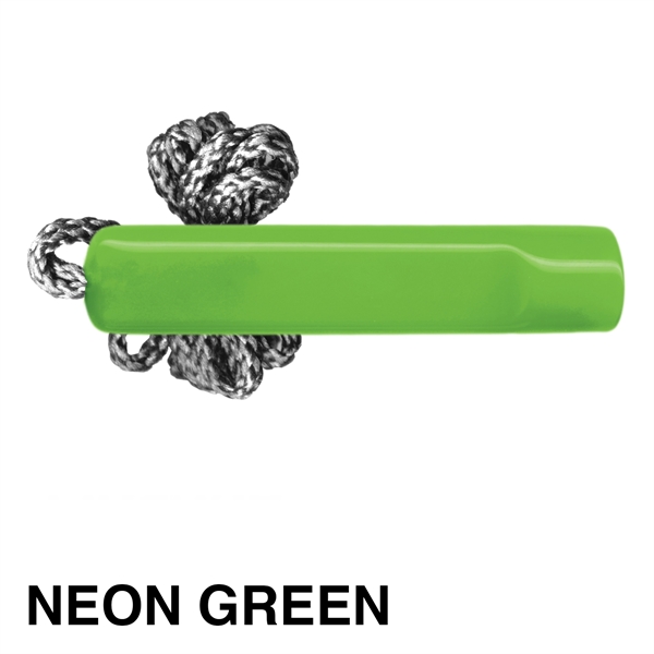 Pen holder - pen with gray lanyard. Spot color screen print... from ASI 80210 Quikey Mfg Co Inc / Quikey Line