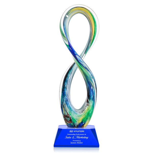 Duarte Award on Sheffield Base - Blue... from ASI 84592 St Regis Group / St Regis