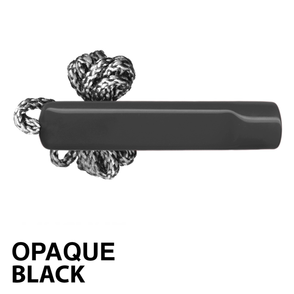 Pen holder - pen with gray lanyard. Spot color screen print... from ASI 80210 Quikey Mfg Co Inc / Quikey Line