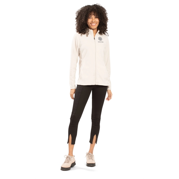 Ladies Micro-Lite Fleece Full Zip Jacket with 5.3 ounce 70% recycled... from ASI 37461 Augusta Sportswear
