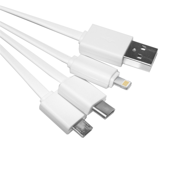 4 cables, one with USB tip, the others are with Micro... from ASI 90154 Sunjoy Group Inc