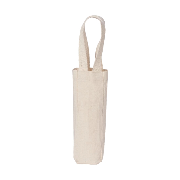 Cotton Canvas Single Bottle Wine Tote... from ASI 31517 Admart Products / Admart Line