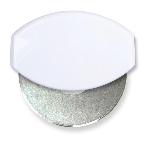 4.33"H x 4.37"W x 1"D gourmet pizza cutter with a removable... from ASI 54040 Fey Promo / Mi Line by Fey