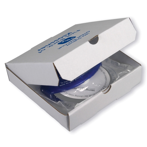 Pizza accessory set with gourmet pizza cutter, pizza box and coupon... from ASI 54040 Fey Promo / Mi Line by Fey