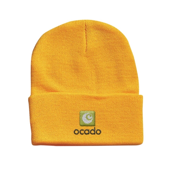 12" knit beanie made of 100% acrylic fabric.... from ASI 88060 Snugz/USA Inc / Sweda®