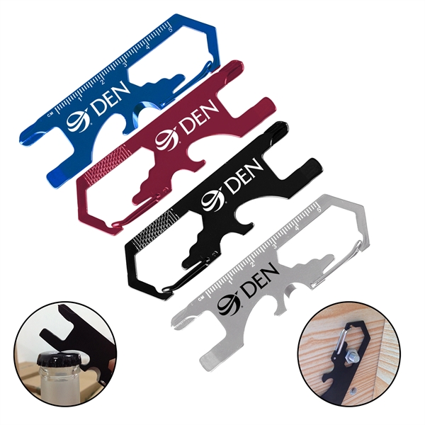 Multi-function Tool with carabiner... from ASI 74585 Nu Promo International / Nu Promo Line