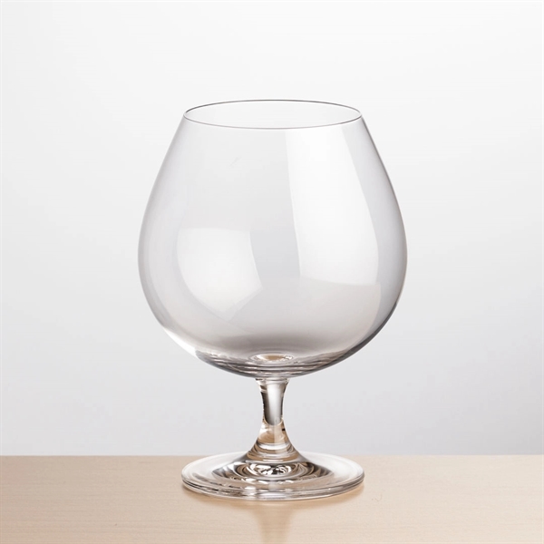 The elegant brandy snifter from the Coleford Collection features a short... from ASI 84592 St Regis Group