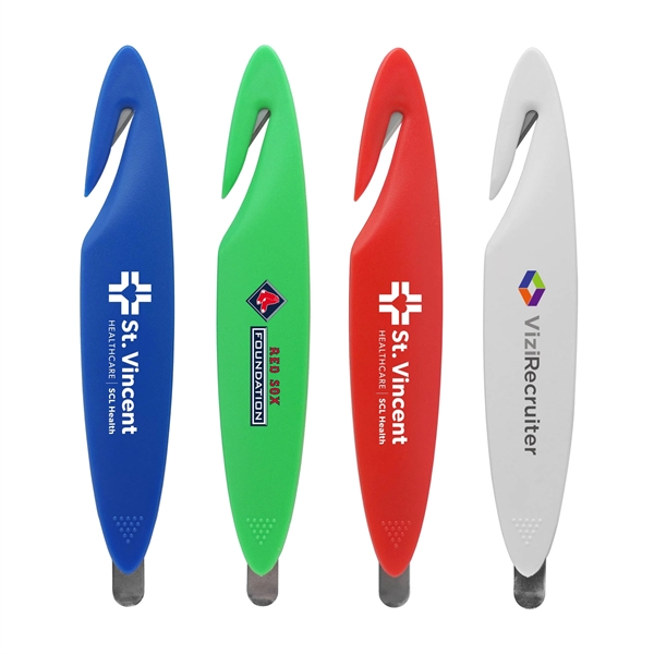 Nail your promotion with a classic staple puller / letter slitter... from ASI 41511 Brainchild USA Inc / BrainChild Gift Club