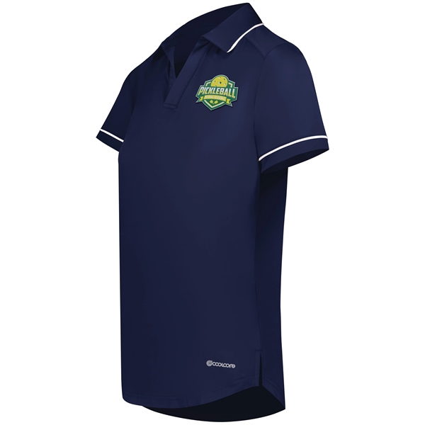 Ladies Performance Polo with 88% polyester/12% elastane fabric.... from ASI 37461 Augusta Sportswear / Holloway Sportswear