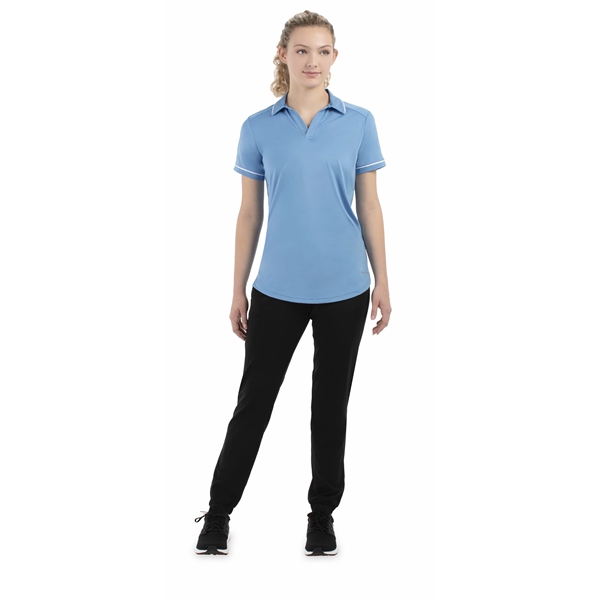 Ladies Performance Polo with 88% polyester/12% elastane fabric.... from ASI 37461 Augusta Sportswear / Holloway Sportswear