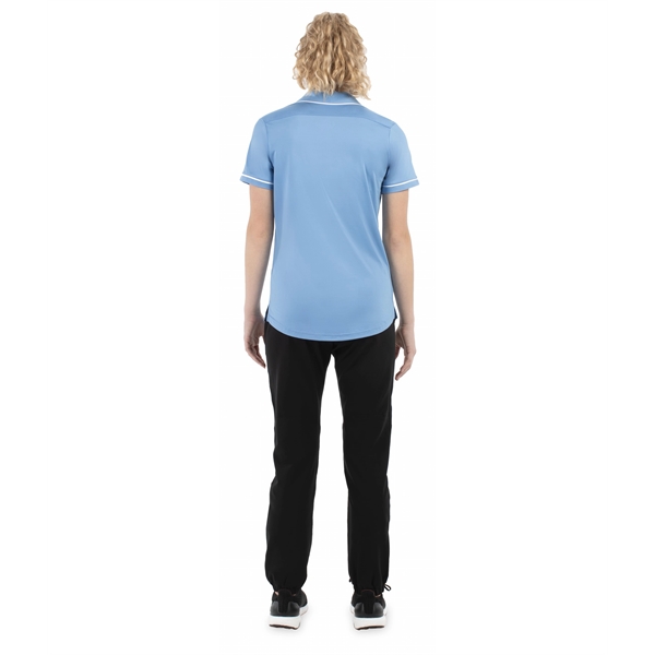 Ladies Performance Polo with 88% polyester/12% elastane fabric.... from ASI 37461 Augusta Sportswear / Holloway Sportswear