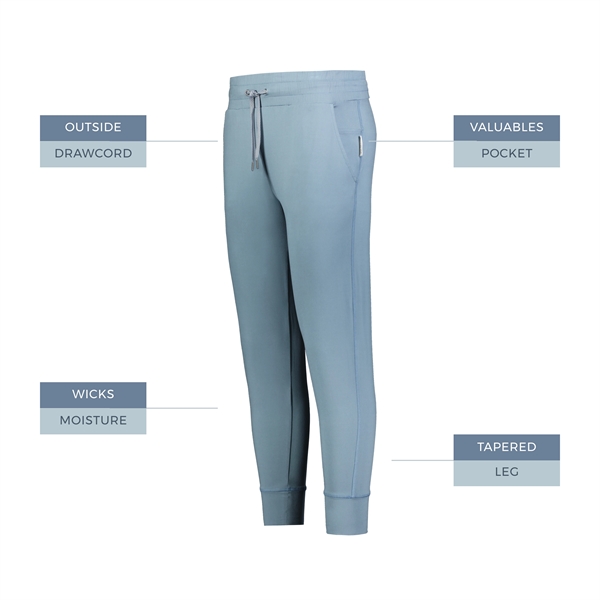 Ladies Ventura Soft Knit Jogger with recycled polyester.... from ASI 37461 Augusta Sportswear / Holloway Sportswear