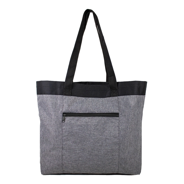 Effortless Heathered Tote Bag... from ASI 31517 Admart Products / Admart Line