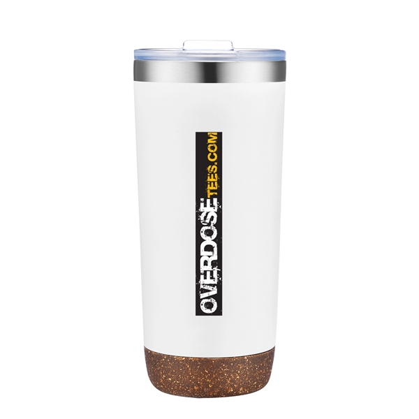 22 oz Capacity Vacuum sealed Tumbler with Cork Bottom. Great for... from ASI 30112 ACE Products
