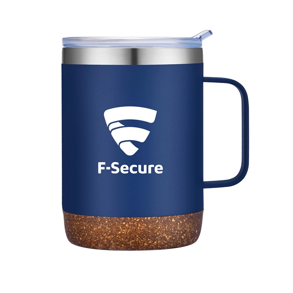 12 oz Vacuum Sealed Stainless Steel Mug with Cork Bottom. Great... from ASI 30112 ACE Products