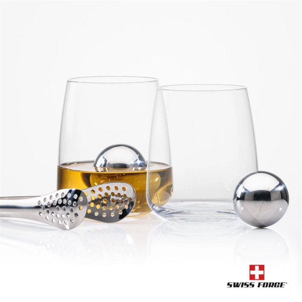 The Swiss Force® Stainless Steel Ice Balls are combined with two... from ASI 84592 St Regis Group