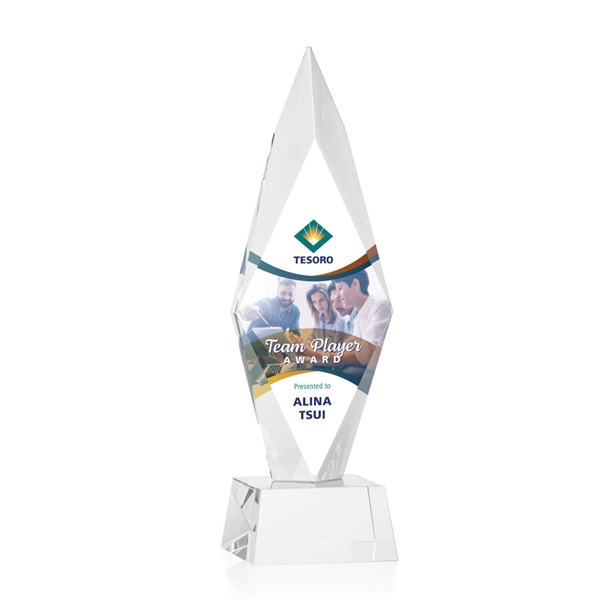Manilow VividPrint™ Award on Robson Base - Clear... from ASI 84592 St Regis Group / St Regis