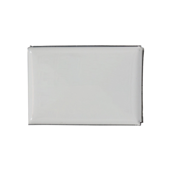 1" x 1.5" Full color, rectangle button 1-Piece.... from ASI 93520 Ventura Inc / Best Way