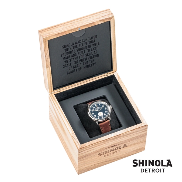 Shinola® Runwell Watch - Midnight Blue/Cattail... from ASI 84592 St Regis Group