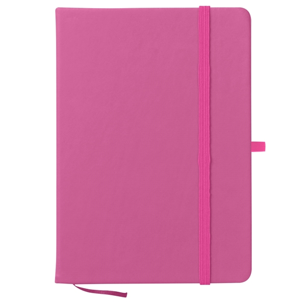 5" x 7" Journal notebook with PVC cover.... from ASI 61125 Hit Promotional Products / Hit®