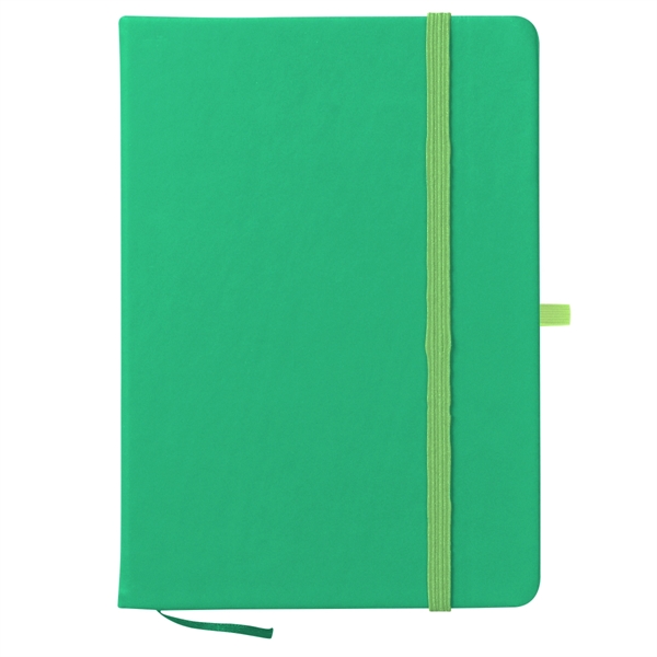 5" x 7" Journal notebook with PVC cover.... from ASI 61125 Hit Promotional Products / Hit®