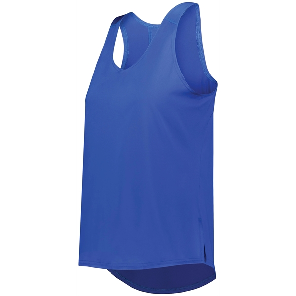 this girls tank features moisture wicking, 88% polyester/12% elastane.... from ASI 37461 Augusta Sportswear