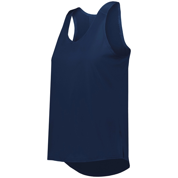this girls tank features moisture wicking, 88% polyester/12% elastane.... from ASI 37461 Augusta Sportswear