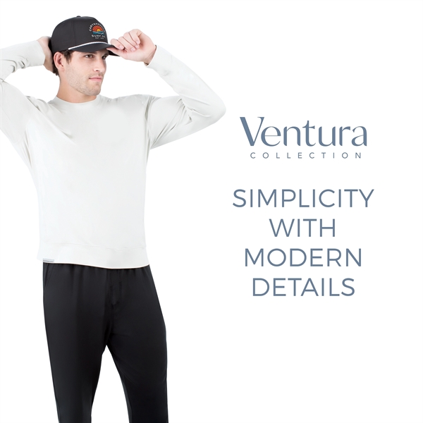 Ventura Soft Knit Crew with V stitching at neckline... from ASI 37461 Augusta Sportswear / Holloway Sportswear