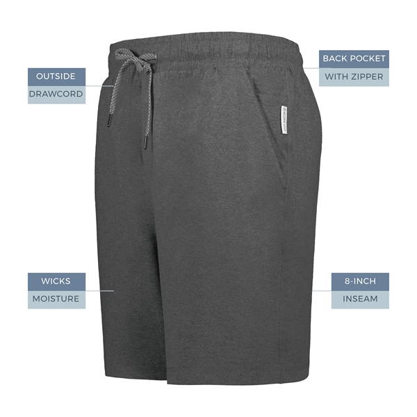 Ventura Soft Knit Shorts with recycled polyester.... from ASI 37461 Augusta Sportswear / Holloway Sportswear