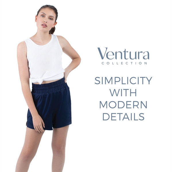 Ladies Ventura Soft Knit Shorts with recycled polyester.... from ASI 37461 Augusta Sportswear / Holloway Sportswear