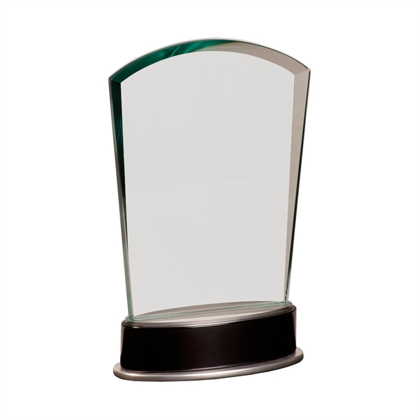 8 3/4" Jade Fan Metro Glass Award... from ASI 74601 Calico