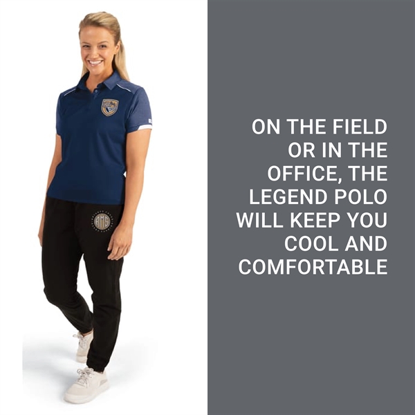 Ladies Legend Polo with 100% polyester 2-ply fabric.... from ASI 37461 Augusta Sportswear
