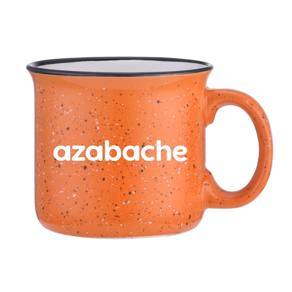 15 oz Speckled Ceramic Camping Mug. Comfortable Handle. Great for hot... from ASI 30112 ACE Products