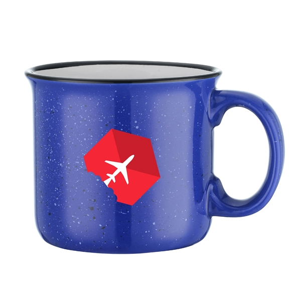 15 oz Speckled Ceramic Camping Mug. Comfortable Handle. Great for hot... from ASI 30112 ACE Products