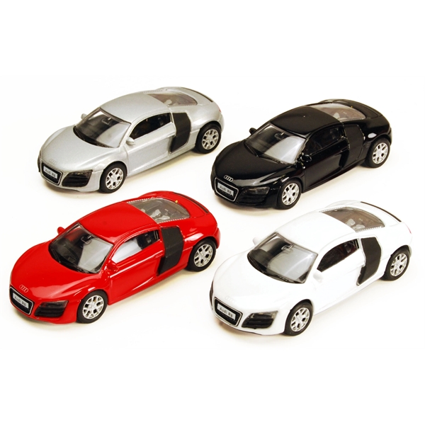 Die cast metal vehicle Audi RB.... from ASI 85620 H M Schmidt Co Inc / Traveling Billboard