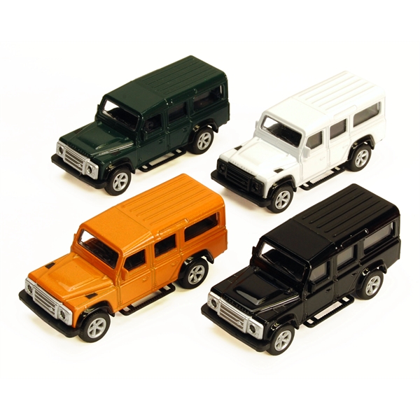 Land Rover Die cast metal vehicle... from ASI 85620 H M Schmidt Co Inc / Traveling Billboard
