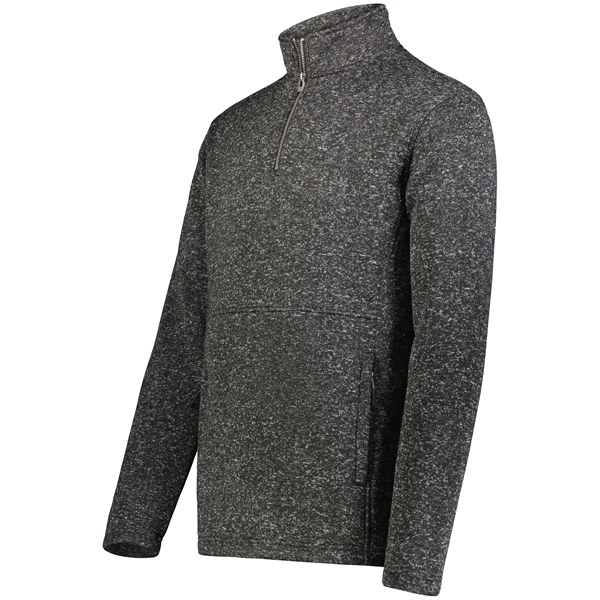 Alpine Sweater Fleece 1/4 Zip Pullover with 80% recycled polyester/20% polyester.... from ASI 37461 Augusta Sportswear / Holloway Sportswear