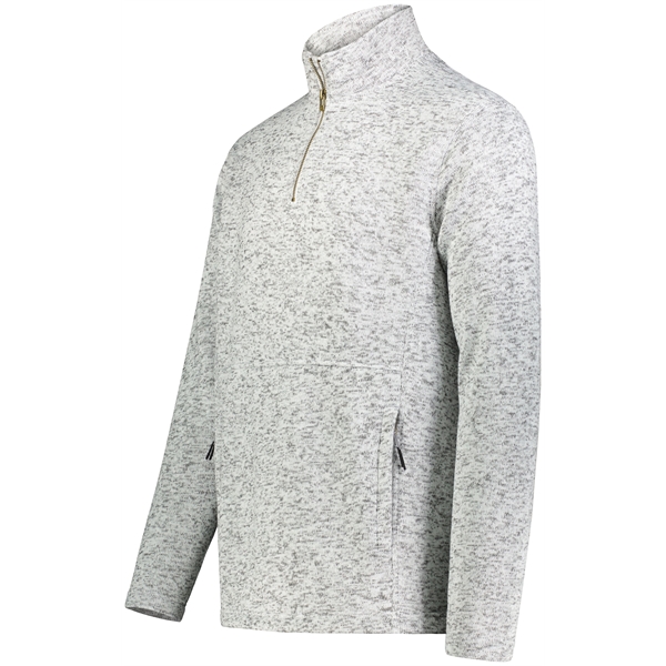 Alpine Sweater Fleece 1/4 Zip Pullover with 80% recycled polyester/20% polyester.... from ASI 37461 Augusta Sportswear / Holloway Sportswear