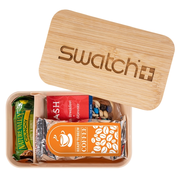 Rise And Shine Bento Box Gift Set... from ASI 44900 NC Custom (CI/Lanco) / Lanco