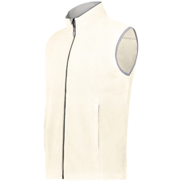 Chill Fleece Vest 2.0 with 70% recycled polyester/30% polyester.... from ASI 37461 Augusta Sportswear
