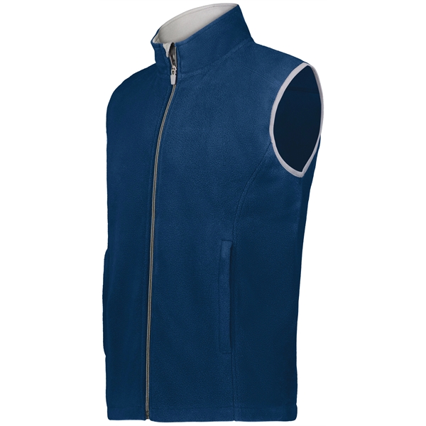 Chill Fleece Vest 2.0 with 70% recycled polyester/30% polyester.... from ASI 37461 Augusta Sportswear