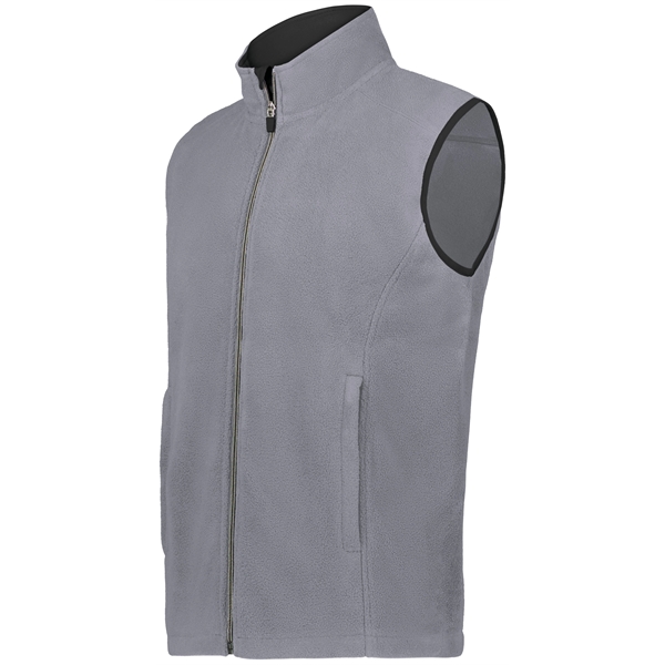 Chill Fleece Vest 2.0 with 70% recycled polyester/30% polyester.... from ASI 37461 Augusta Sportswear