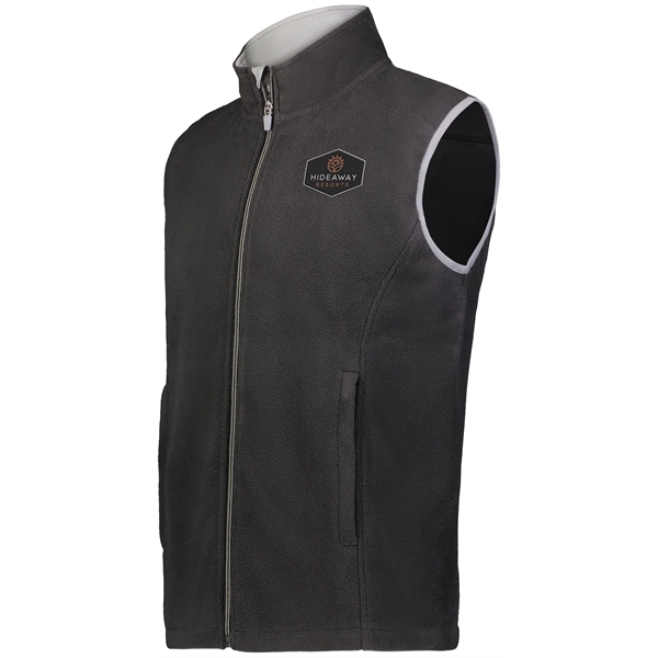 Chill Fleece Vest 2.0 with 70% recycled polyester/30% polyester.... from ASI 37461 Augusta Sportswear
