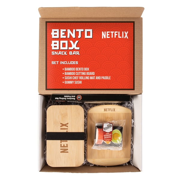 Bamboo Bento lunchbox, small bamboo cutting board, a rolling mat and... from ASI 44900 NC Custom (CI/Lanco) / Lanco