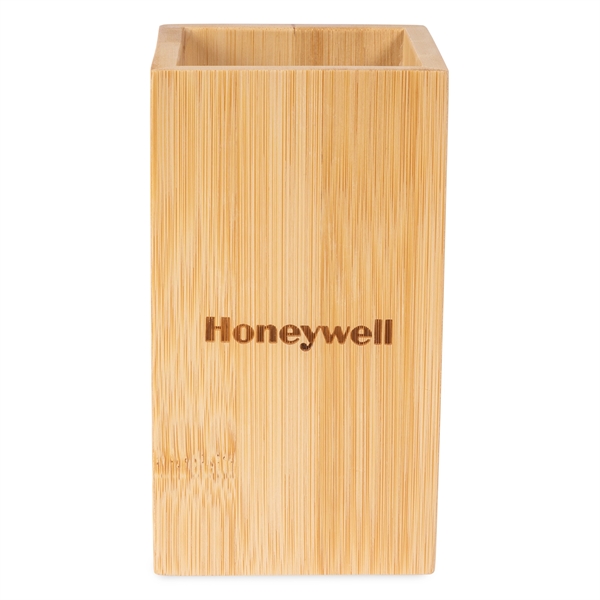 Eco-Friendly Bamboo Kitchen Utensil Holder... from ASI 44900 NC Custom (CI/Lanco) / Lanco