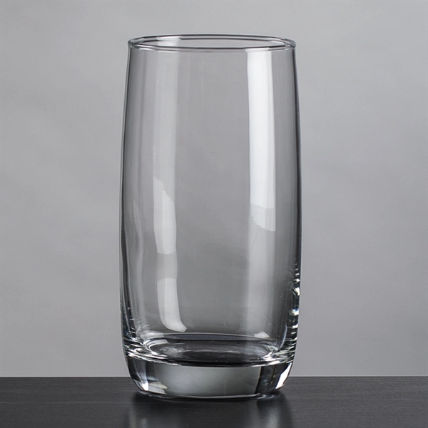 The Nordic series glassware adds an angled weighted base to the... from ASI 84592 St Regis Group